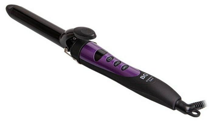 щипцы для волос BQ HT4003 Black-Purple - фотография № 5