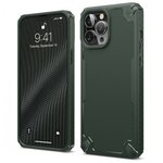 Чехол Elago Armor Silicone case (TPU) для iPhone 13 Pro Max, цвет Темно-зеленый (ES13AM67-DGR) - изображение
