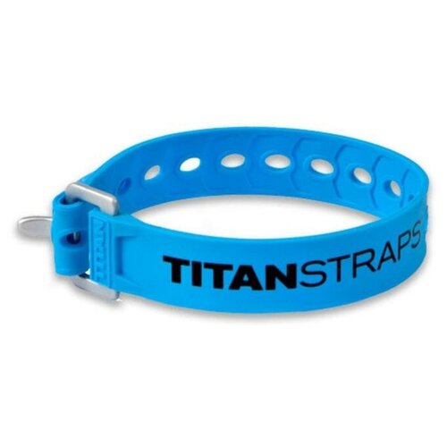 Ремень крепёжный TitanStraps Super Straps голубой L = 36 см (Dmax = 9,5 см, Dmin = 3,2 см)