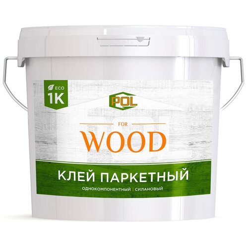 Однокомпонентный силановый клей гепол Wood 1K 7 кг GPW1K-7