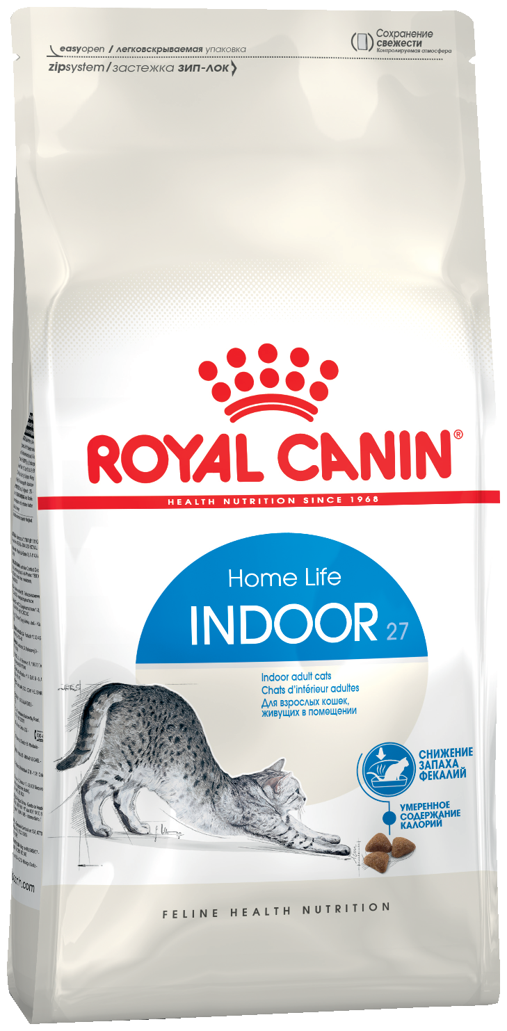 Royal Canin Indoor сухой корм для домашних кошек (200 г) - фото №2
