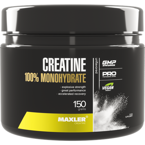 Креатин Maxler Creatine Monohydrate, 150 гр. креатин maxler creatine monohydrate 300 гр