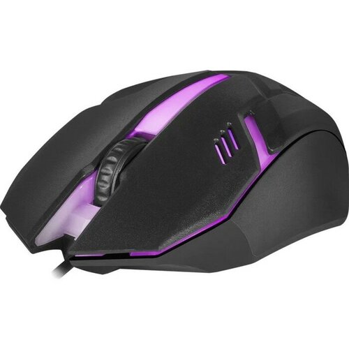 Мышь Defender Hit MB-550 проводная оптическая подсветка 1600 dpi 4 кнопки черная 50200₽