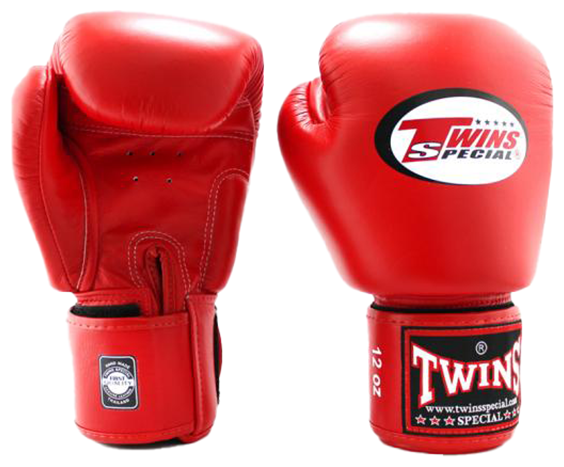 Боксерские перчатки Twins BGVL-3 Red (12 унций)