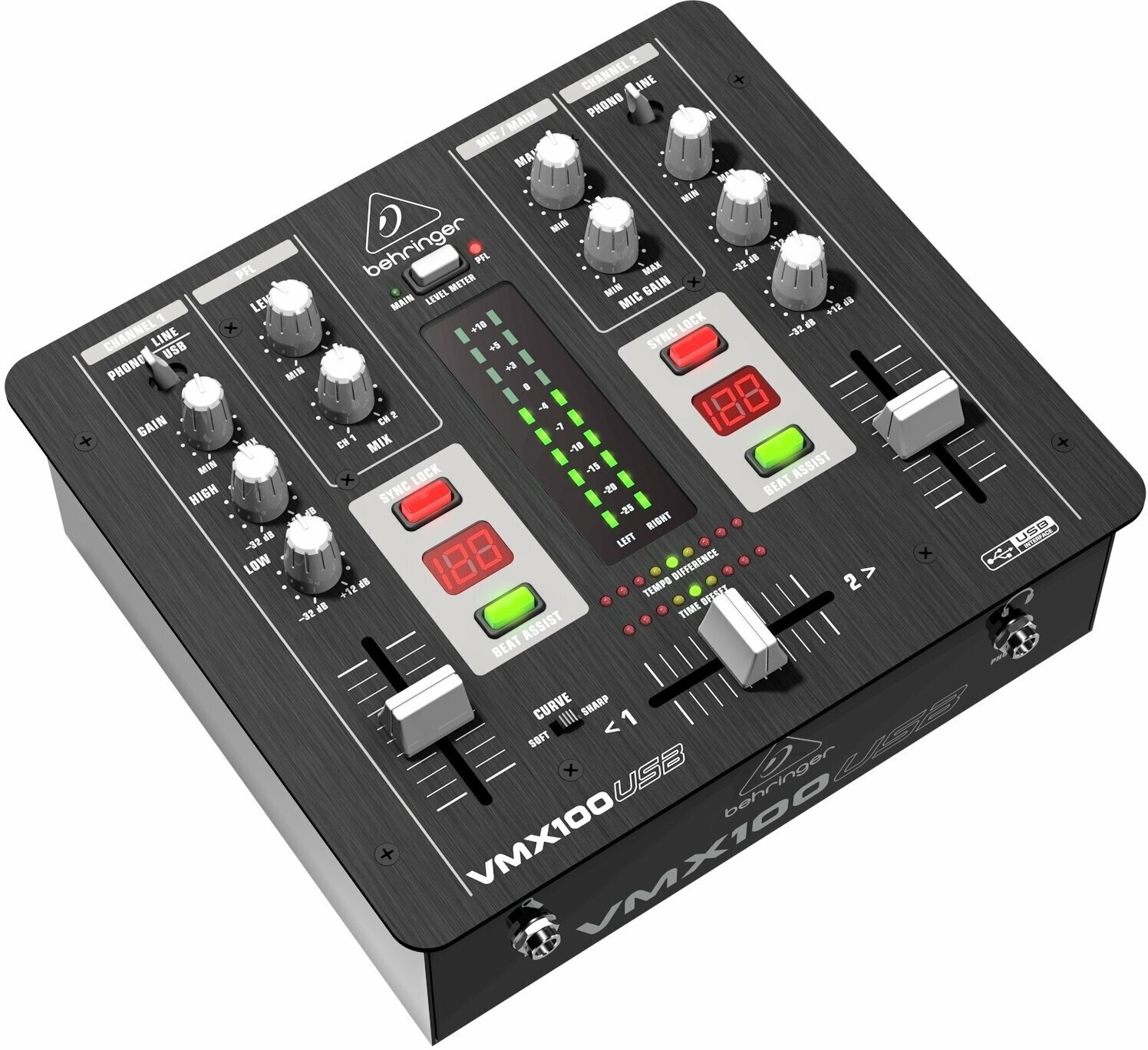 DJ микшерный пульт BEHRINGER VMX100USB - фото №1