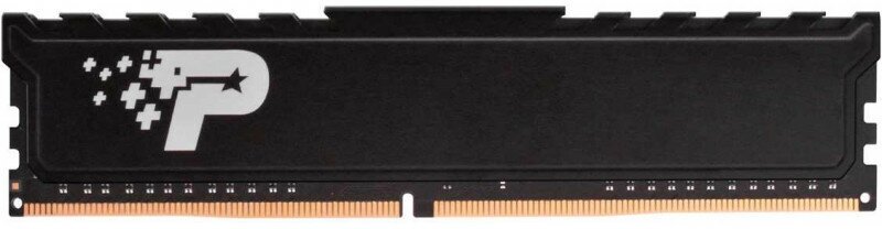 Память DDR4 4Gb 2666MHz Patriot PSP44G266681H1 Signature Premium RTL PC4-21300 CL19 DIMM 288-pin 1.2В single rank с радиатором Ret