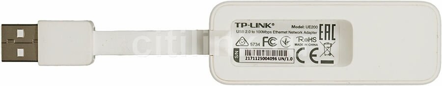 Сетевой адаптер Ethernet TP-LINK USB 2.0 - фото №16