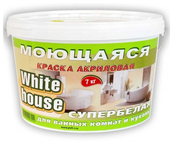 Краска White House для кухонь и ванн 7кг