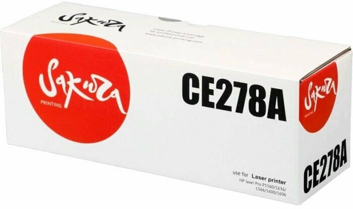 картридж Sakura CE278A/CRG728 - фото №7