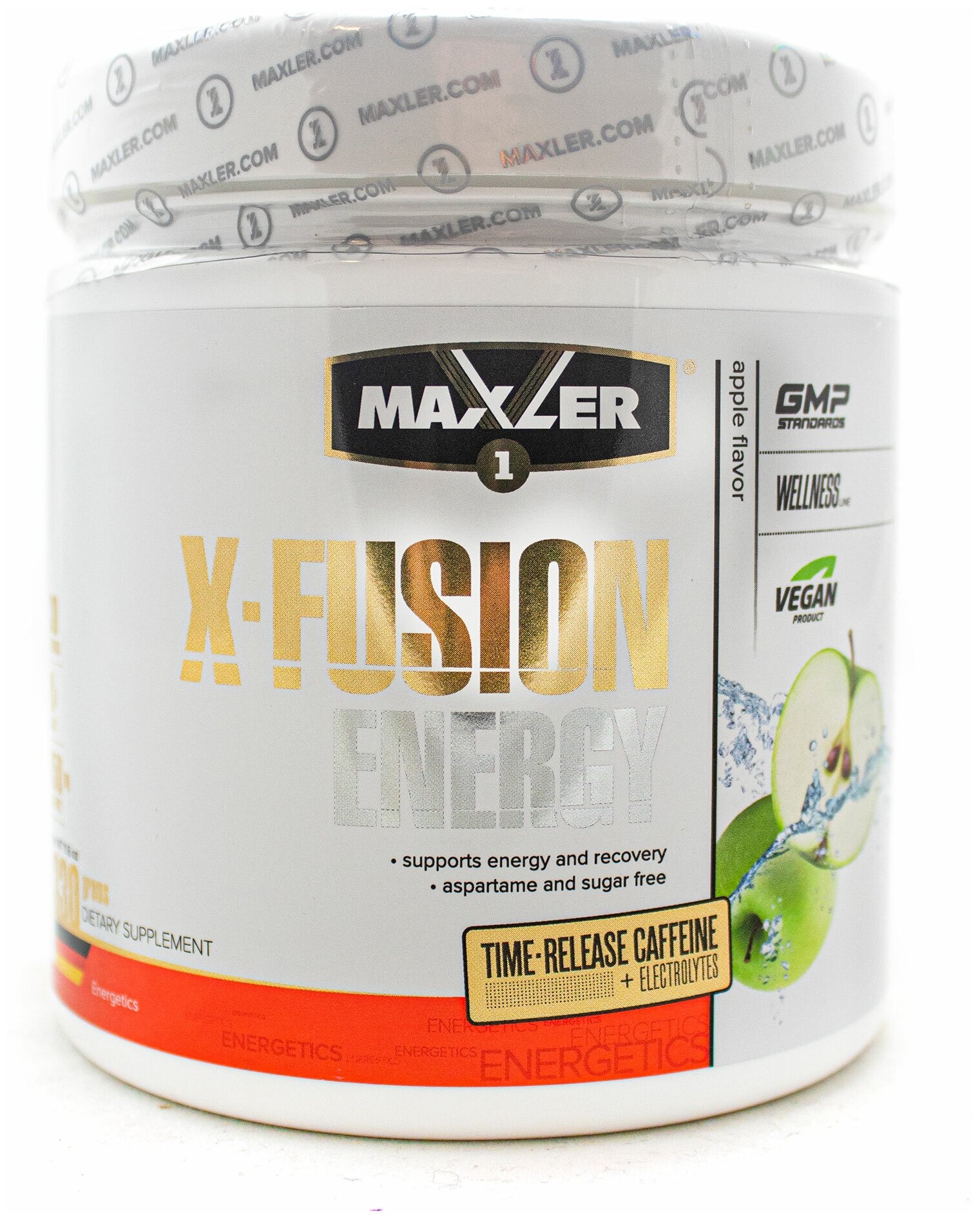 Maxler X-Fusion Energy 330 гр (Maxler) Яблоко