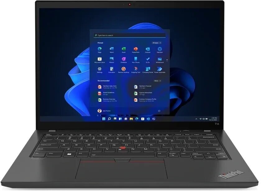 Ноутбук Lenovo ThinkPad T14 Gen 3 (Ryzen 7 PRO 6850U 2700Mhz/14"/1920x1200/32GB/256GB SSD/AMD Radeon 680M/Windows 11 Pro)