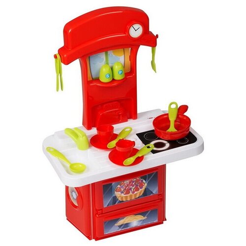 HTI Детская кухня Smart Mini 60 см, 14 предметов, со звуком 1684483