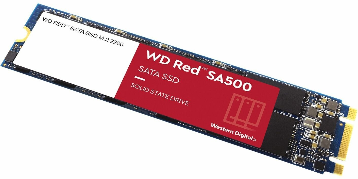 SSD накопитель WD Red SA500 1Тб, M.2 2280, SATA III - фото №4