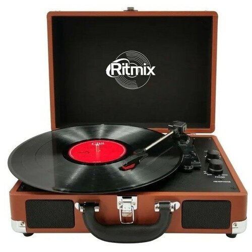 Проигрыватель винила Ritmix LP-160B Brown проигрыватель винила scheu analog cello black acrylic