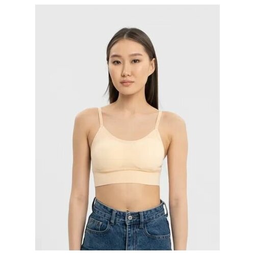 фото Топ женский, базовый на регулируемых бретельках нет бренда