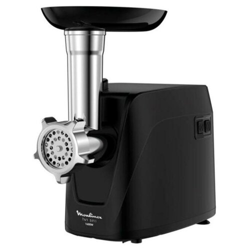Мясорубка Moulineх ME112832 1600 Вт 2 скорости 19 кгмин реверс чёрная 1213700₽