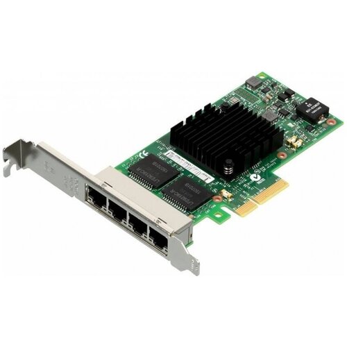 Сетевая карта Intel I350T4V2BLK PCI-Express 2.1 среда передачи данных кабель 10/100/1000Mbps