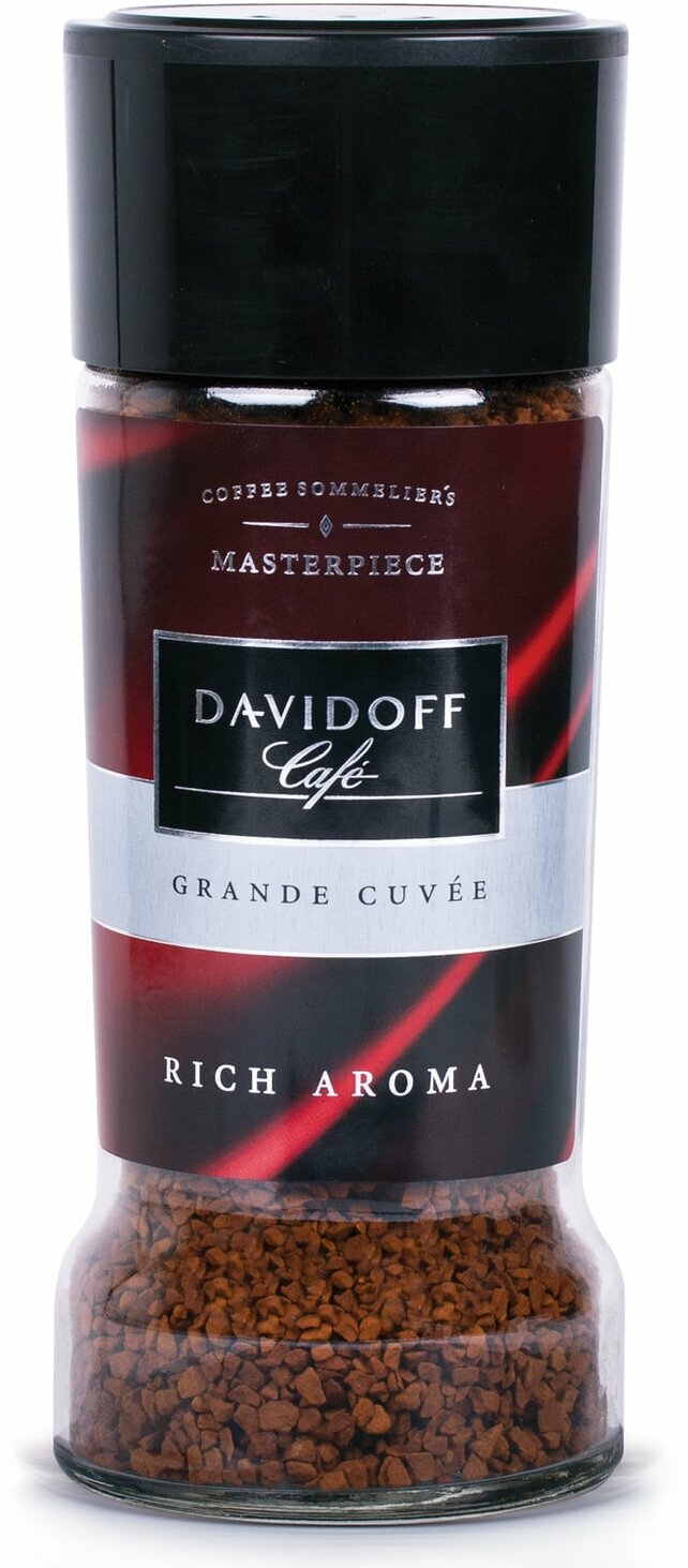 Кофе растворимый Davidoff Rich Aroma, стеклянная банка, 100 г - фотография № 8