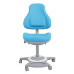 Кресло-трансформер FunDesk Bravo Blue с чехлом - изображение
