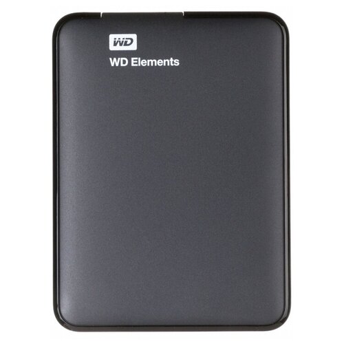 внешний жесткий диск 2tb western digital elements portable wdbu6y0020bbk wesn черный Внешний жесткий диск 2Tb Western Digital Elements Portable (WDBU6Y0020BBK-WESN), черный