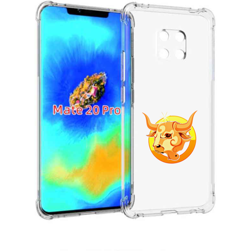 Чехол задняя панель накладка бампер MyPads знак-зодиака-телец-6 для Huawei Mate 20 Pro/Mate 20 RS 6.39