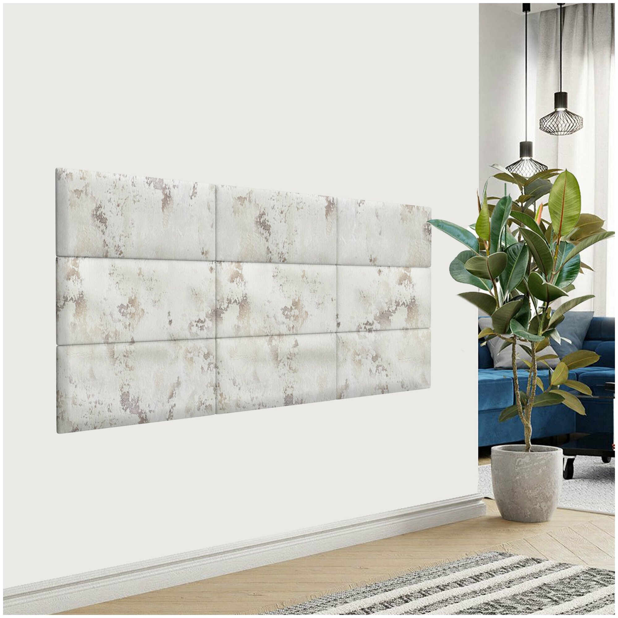 Стеновая панель Shtorm Ivory 30х60 см 1 шт.