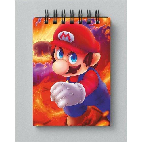 раскраска супер марио super mario 52 страницы Блокнот Super Mario - Супер Марио № 19