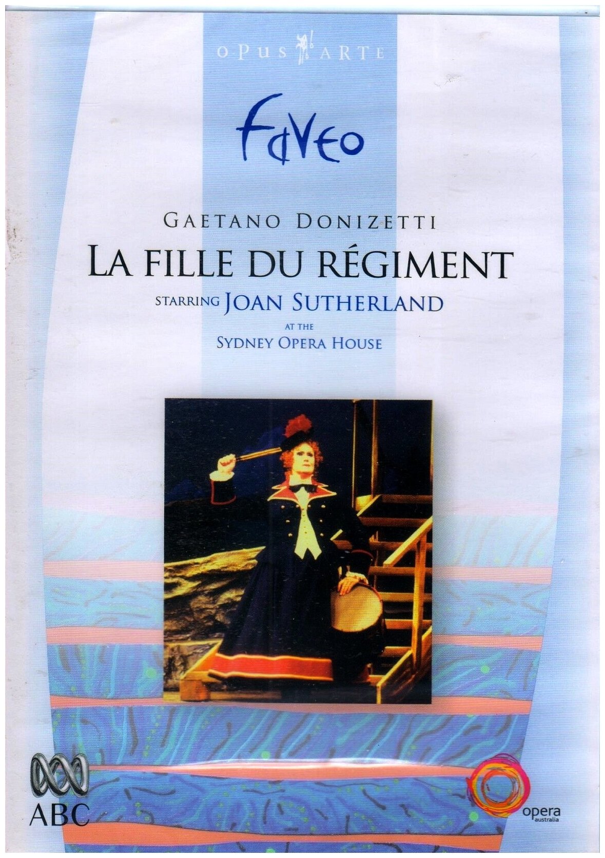 Donizetti - Fille Du Regiment-Joan Sutherland. Opera Australia OpusArte DVD UK ( ДВД Видео 1шт) Ntsc Caetano