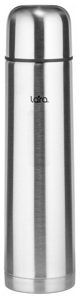 LR04-10 термос LARA (сталь) - 750 мл, клапан, двойные стенки, крышка-чашка - фотография № 4