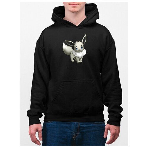 фото Худи унисекс каждому своё "pokemon/покемон/аниме" черное m