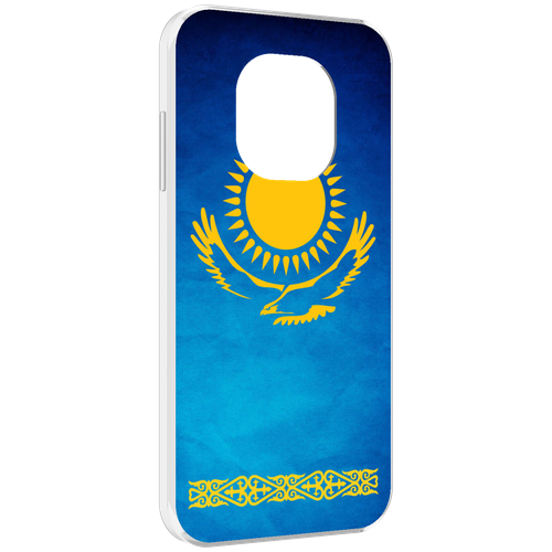 Чехол MyPads герб и флаг казахстана для Blackview BL8800 / BL8800 Pro задняя-панель-накладка-бампер