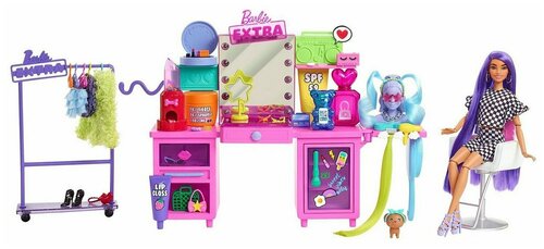 Набор игровой Barbie Экстра Туалетный столик GYJ70