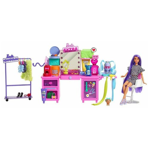 Набор Барби Экстра - Туалетный столик (Barbie Extra Vanity Playset with doll)