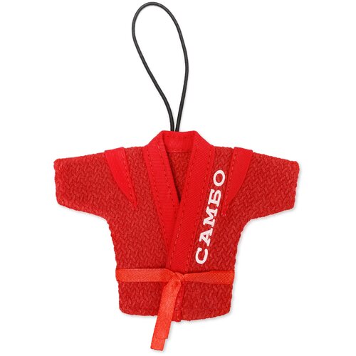 Сувенирная куртка (кимоно, подвеска, брелок) KAITOGI Самбо красная