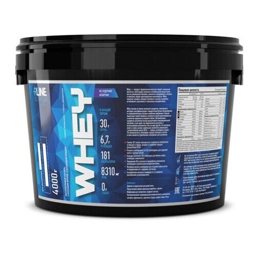 R-LINE Whey, 4000 гр. (шоколад орех) протеин сывороточный rline whey 4000 г вкус шоколад орех