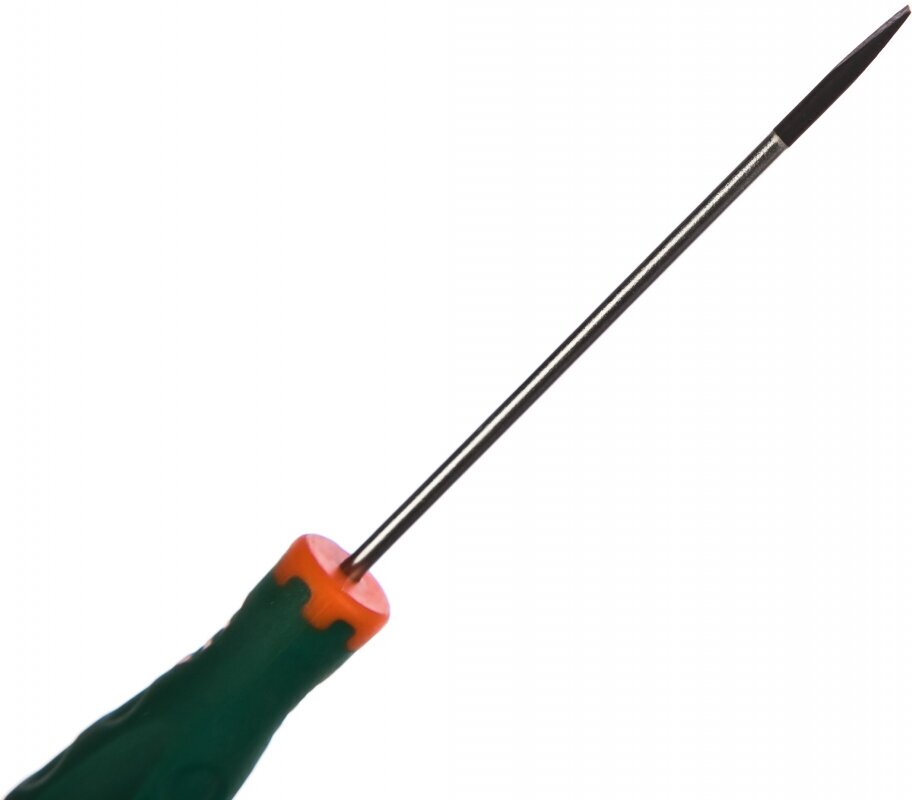 Отвертка стержневая шлицевая ANTI-SLIP GRIP, SL2.5х75 мм, Jonnesway D71S2575 - фотография № 6