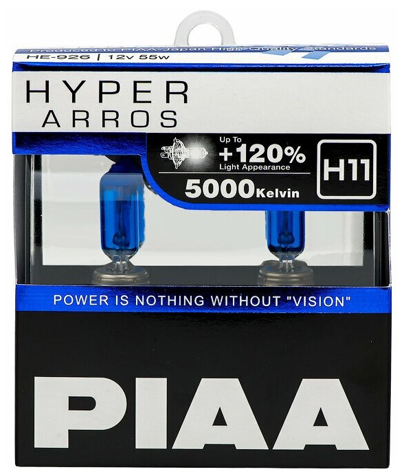 Галогенные лампы PIAA BULB HYPER ARROS 5000K HE-926 (H11)