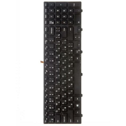 Клавиатура ZeepDeep для ноутбука Dell черная с рамкой backlight гор Enter MP-13N73US-442 988₽