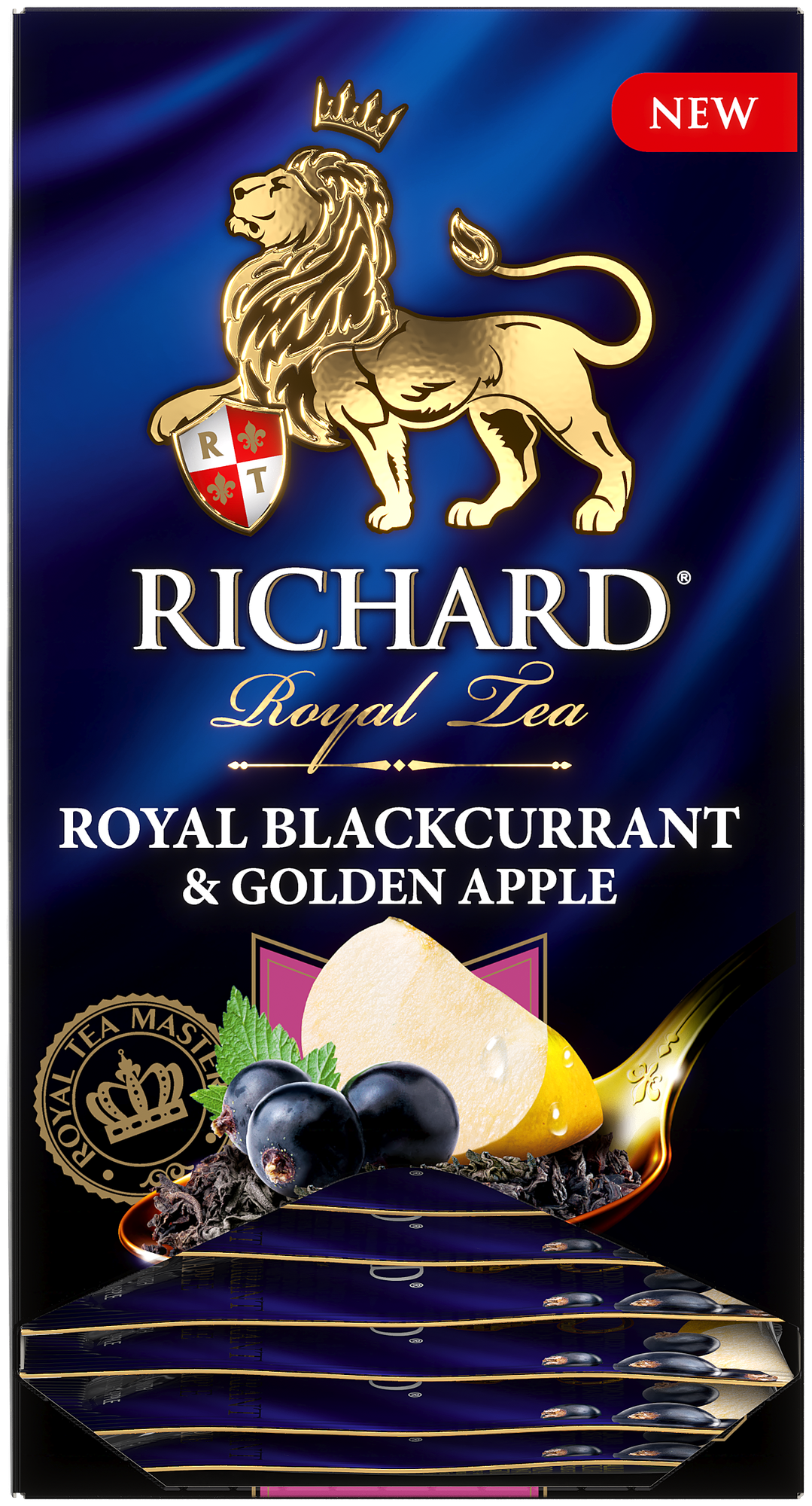 Чай Richard Royal Blackcurrant & Golden Apple 25 сашет - фотография № 3