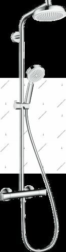 Система душевая Hansgrohe 160 1jet 27264400 - фото №11