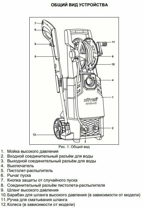 минимойка Huter - фото №12