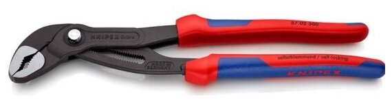 Клещи переставные Knipex 8702300 Cobra®, черненые, 300 mm