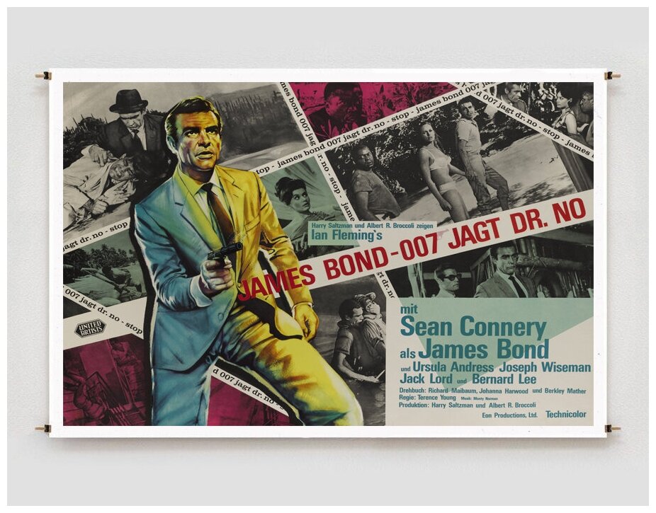 Постер плакат для интерьера "Фильм: Джеймс Бонд. James Bond"/ Декор дома, офиса, комнаты A3 (297 x 420 мм)
