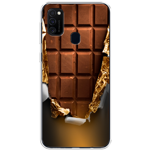 Силиконовый чехол на Samsung Galaxy M30s / Самсунг Гэлакси M30s Шоколадка