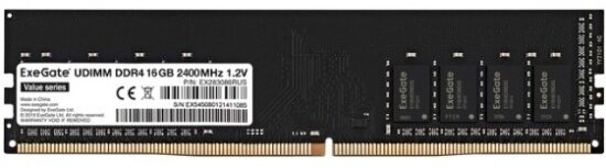 Оперативная память Exegate DDR4 8Gb 2400MHz pc-19200 Value (EX283085RUS)