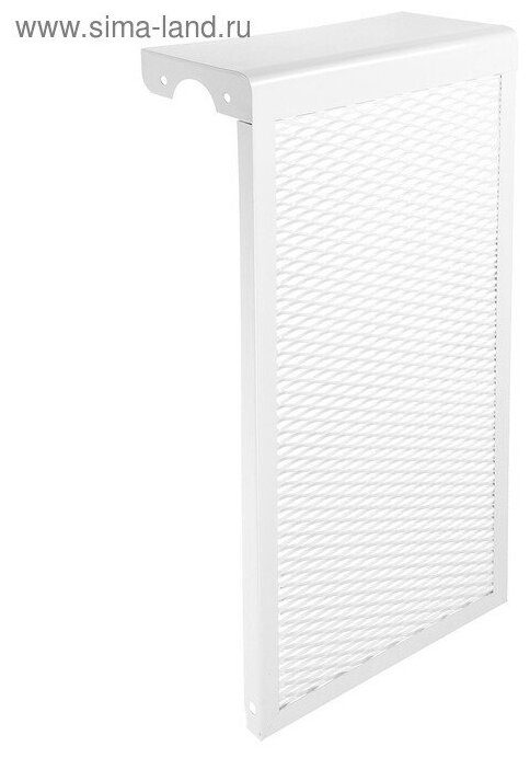 ZEIN Экран на чугунный радиатор ZEIN, 290х610х150 мм, 3 секции, металлический, белый