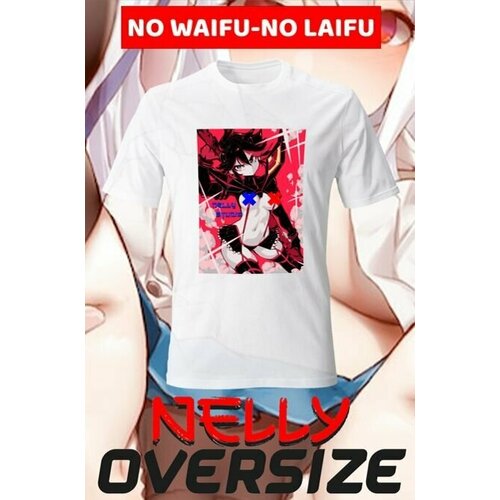 фото Футболка, размер 44, черный, синий nelly studio