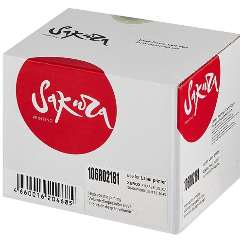 Картридж 106R02181 Black для принтера Ксерокс Xerox WorkCentre 3045B WC 3045NI 492₽