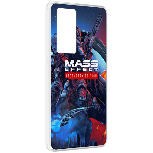 Чехол MyPads Mass Effect Legendary Edition для Realme GT Master Explorer Edition задняя-панель-накладка-бампер