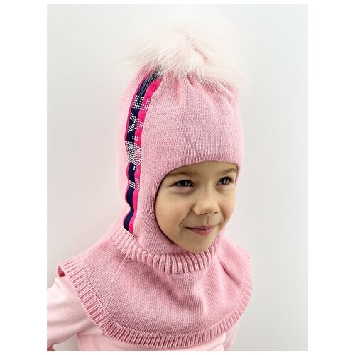 Шапка mialt, размер 50-52, розовый шапка mialt размер 50 52 розовый